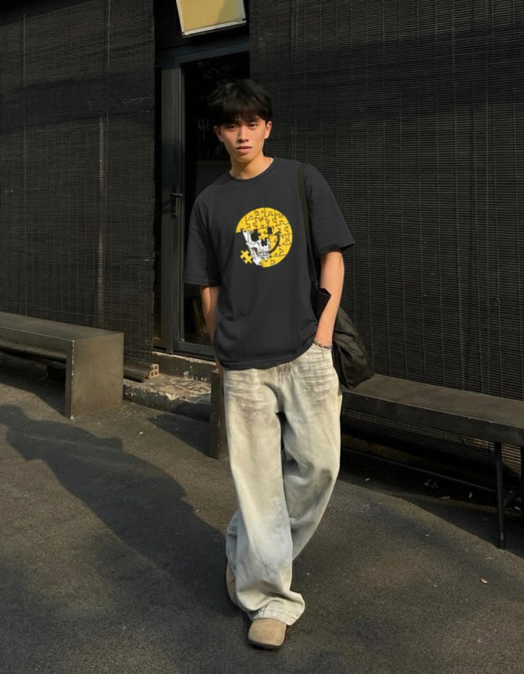 Smily Oversized Tee