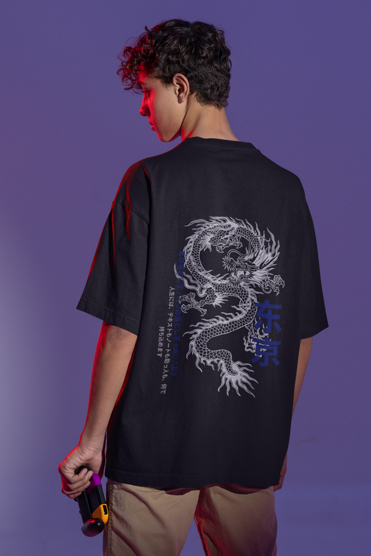 Eternal Dragon Oversized Tee