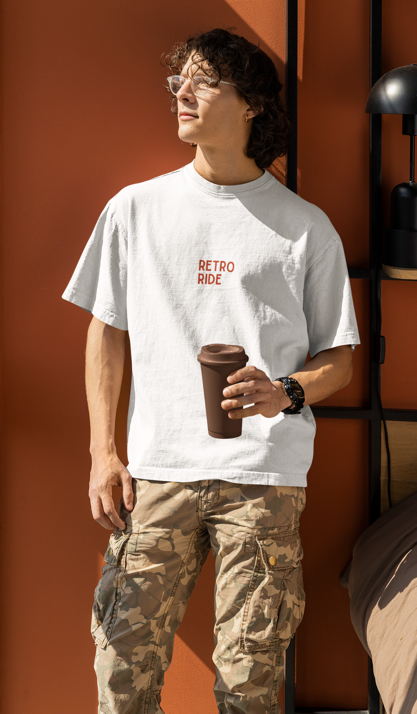 Retro Ride Oversized Tee