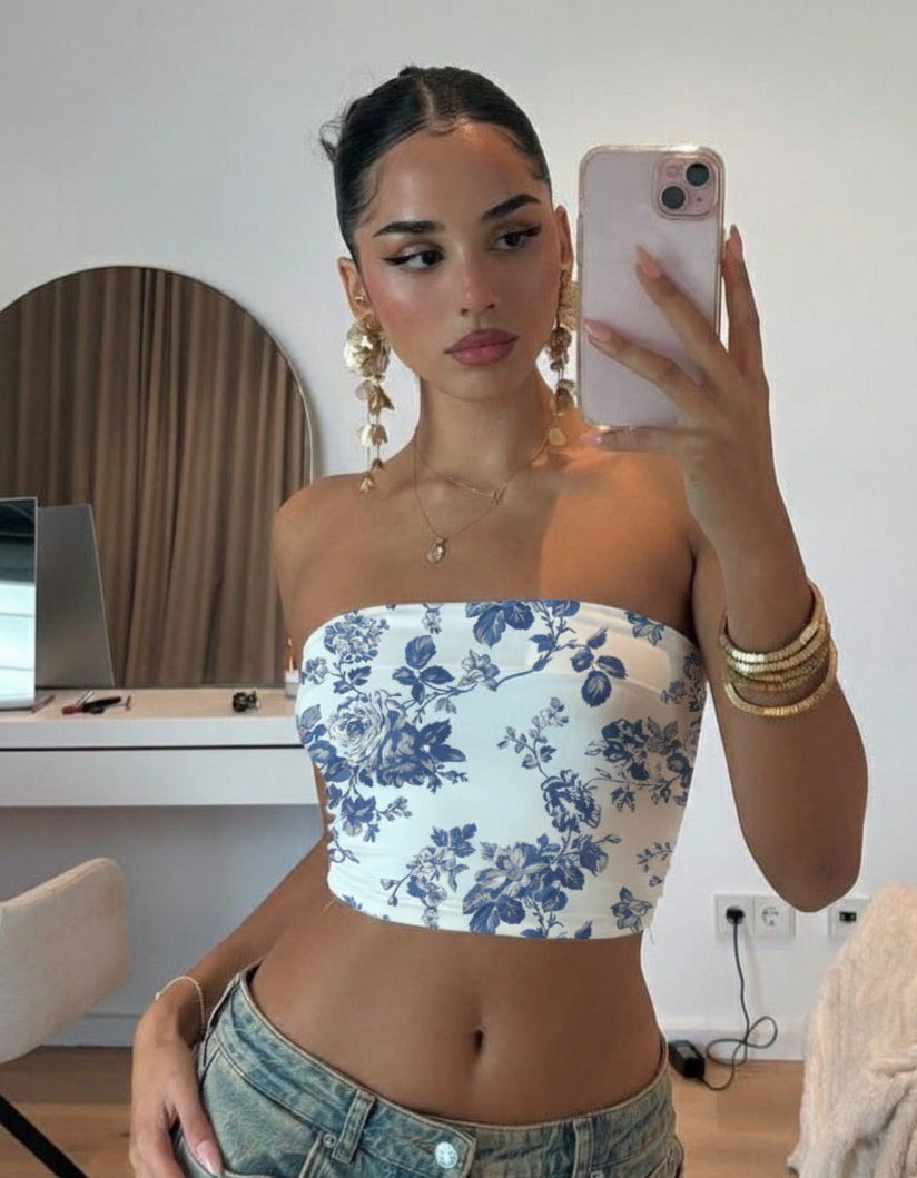 Floral Tube Top
