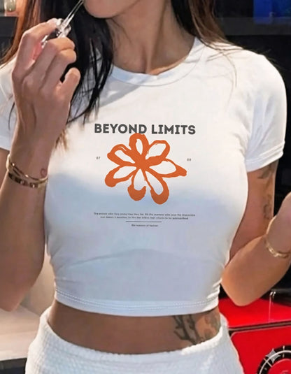 Beyound Limit Crop Tee