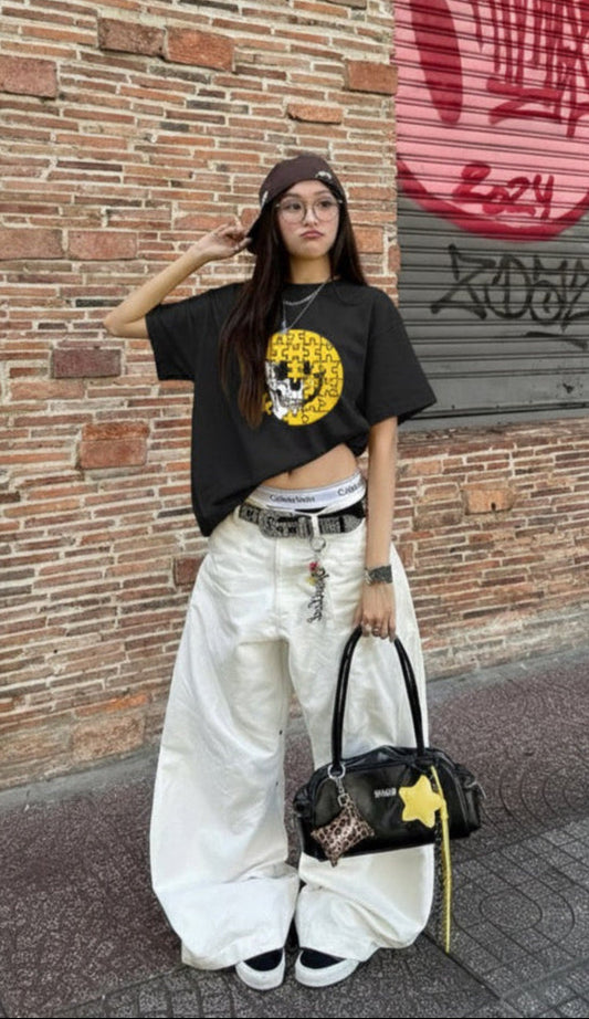 Smily Oversized Tee
