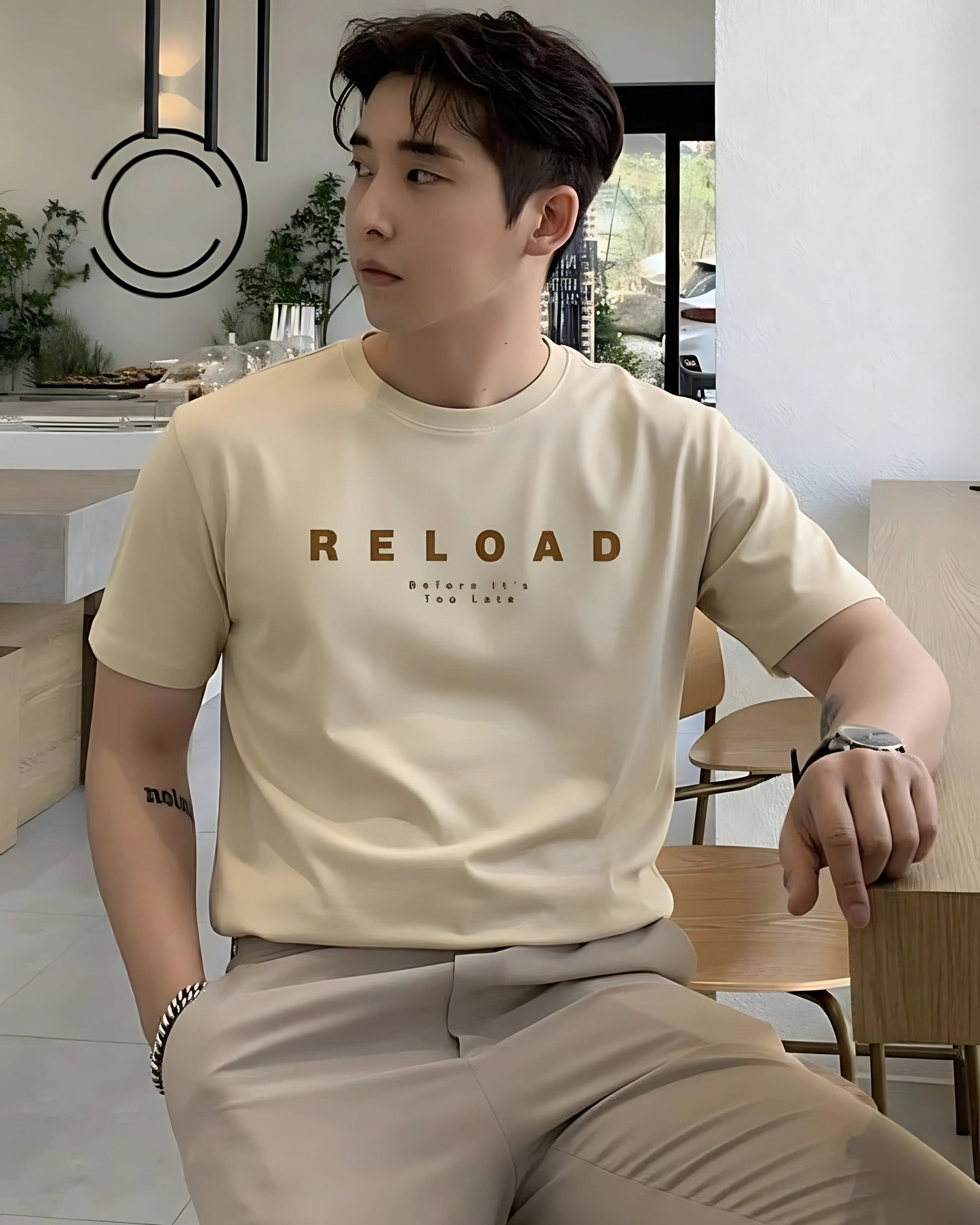 'RELOAD' Supima T-Shirt