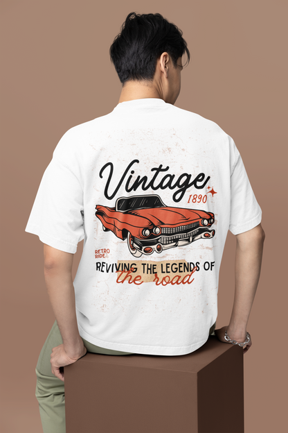 Retro Ride Oversized Tee