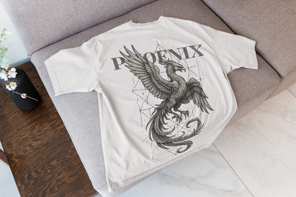 Phoenix Rise – Premium Off-White Tee
