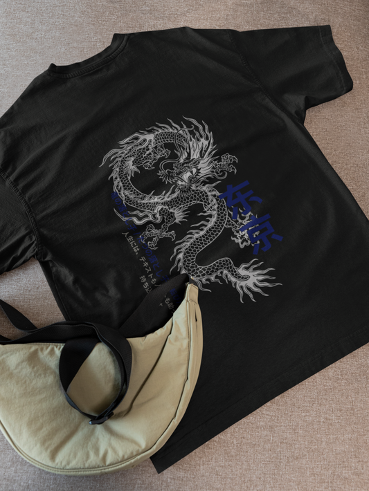 Eternal Dragon Oversized Tee